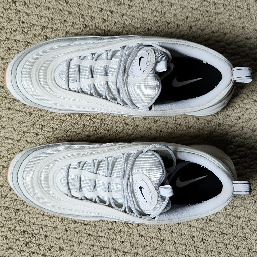 Nike Air Max 97 Mens size 11 White Gray - Picture 2 of 7